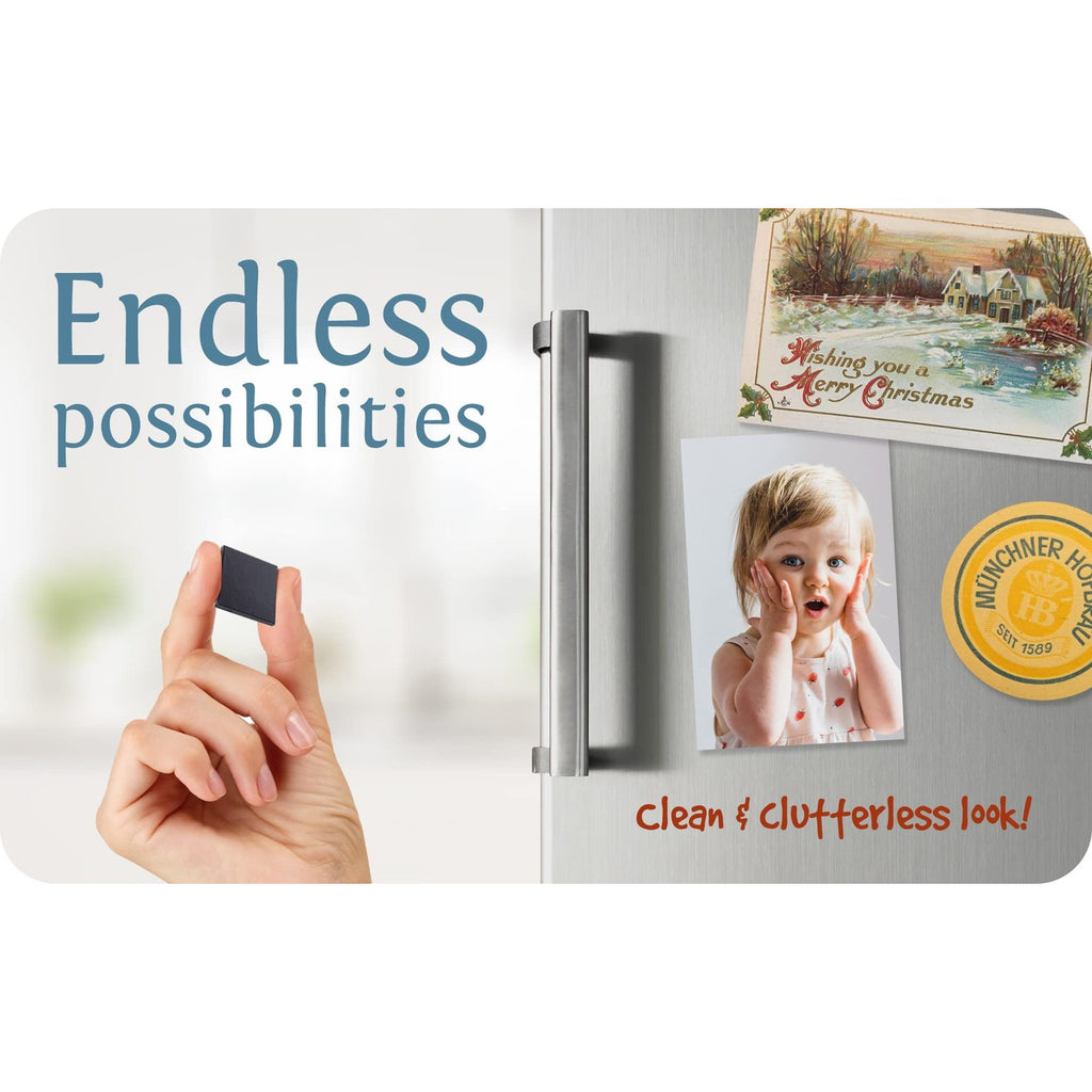Magnefic Magnetic Squares offer a premium imported solution for your clutter-free fridge, available at Curat Cart.