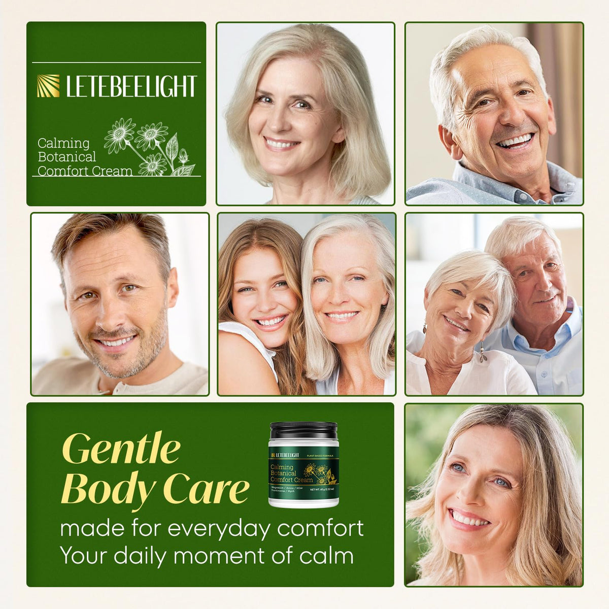 Experience relief with Magnesium Cream for Neuropathy, specially curated by Curat Cart for your daily comfort.