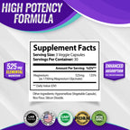Discover the high potency Magnesium Glycinate Supplement, featuring 525 mg elemental magnesium per serving. 100% Authentic, available at Curat Cart in India.