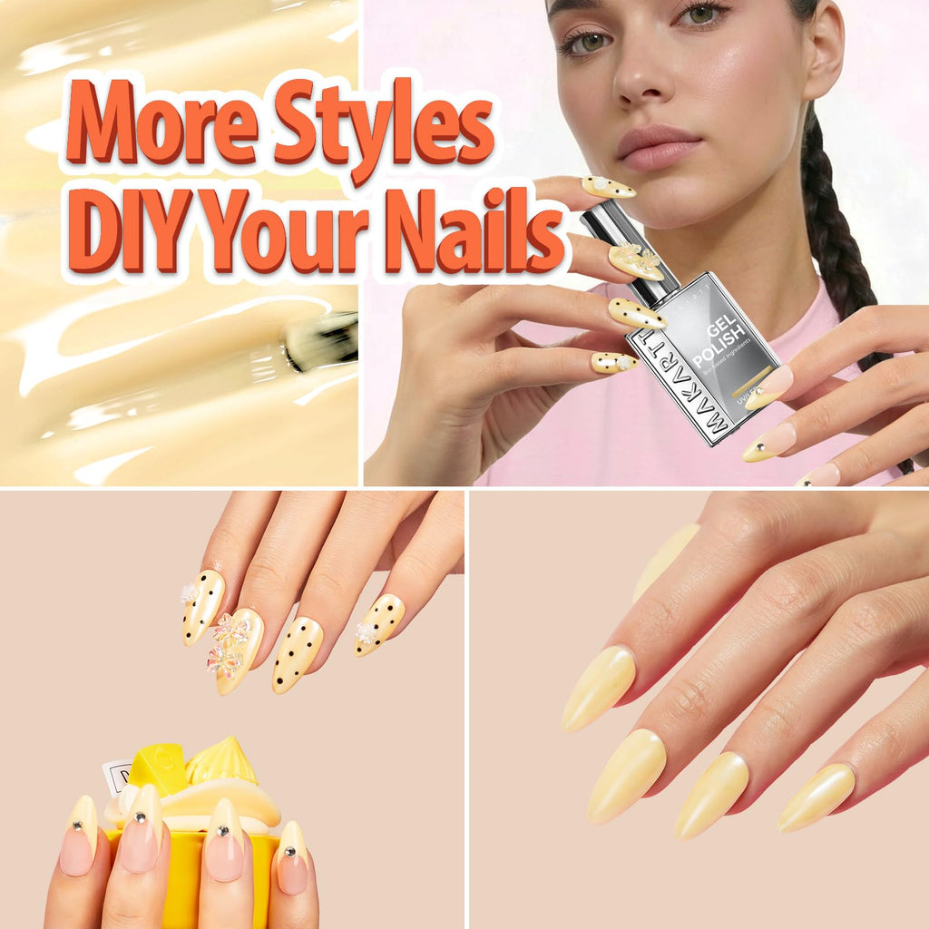 Discover Makartt Milky Pink Gel Nail Polish, 15ML. Perfect for DIY nails. Order online and enjoy great styles today!