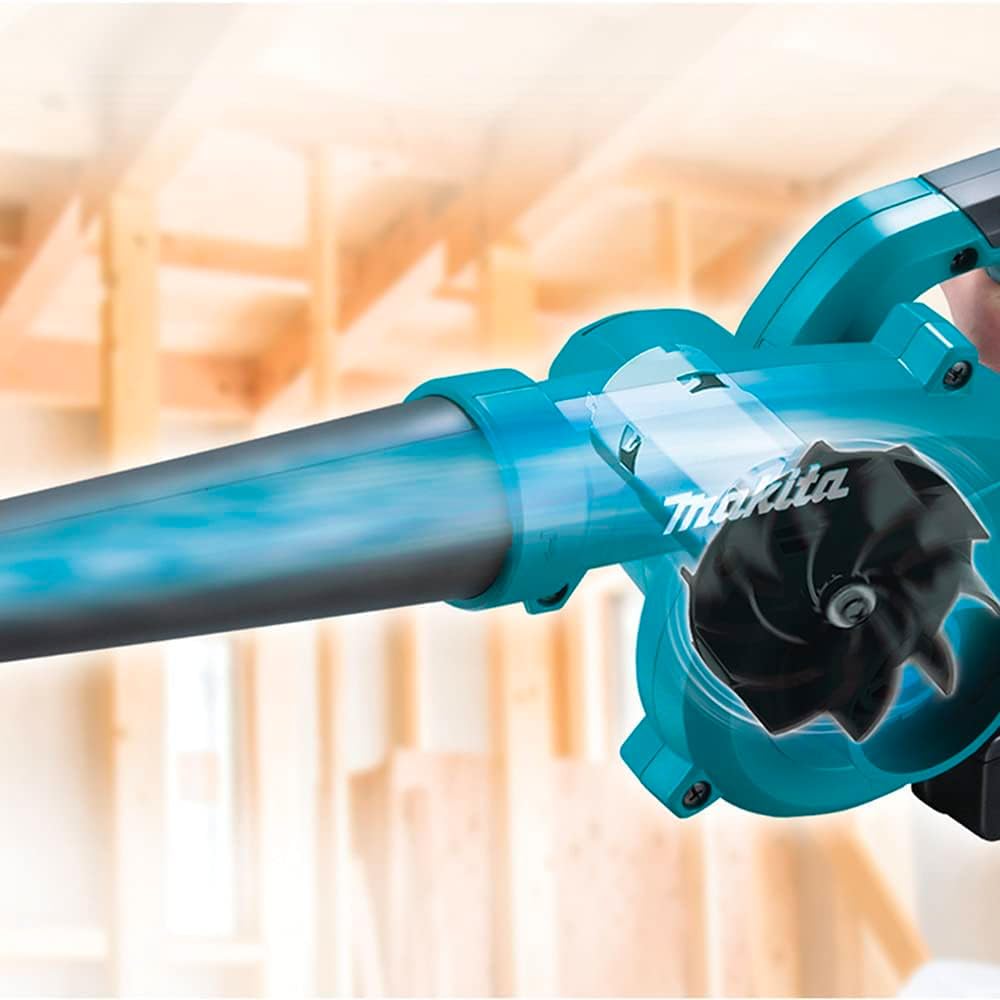 Experience the power of the Makita Cordless Leaf Blower, exclusively curated by Curat Cart for efficient outdoor cleaning.