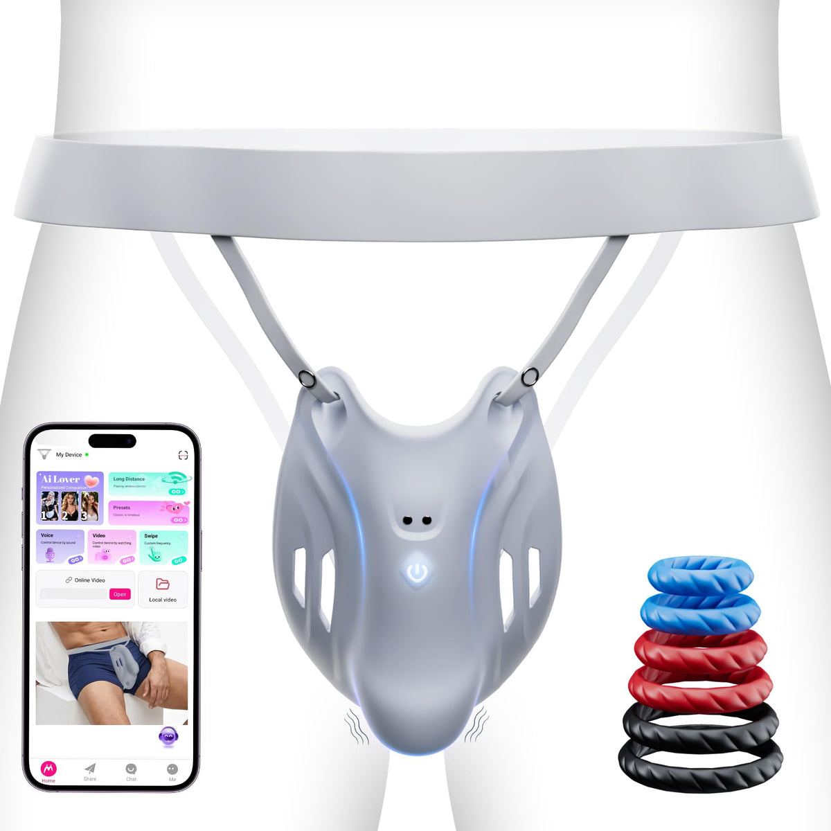 Discover the premium imported Male Masturbator Vibrator for Men, featuring advanced app control for enhanced pleasure. Available at Curat Cart.