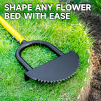 The Manual Edger Lawn Tool features a high-quality finish, perfect for shaping flower beds with ease. Available at Curat Cart.