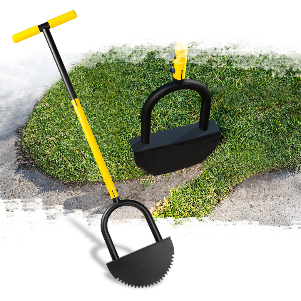 Premium imported Manual Edger Lawn Tool for precise garden edging, available at Curat Cart. Enhance your landscaping effortlessly.