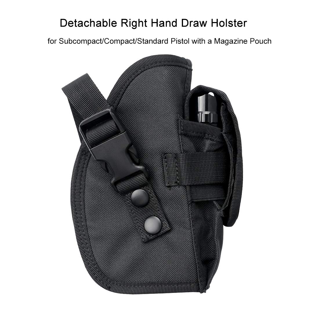 Explore the Marmot Tactical Vest, featuring a detachable holster for secure firearm storage. Verified by CuratCart.