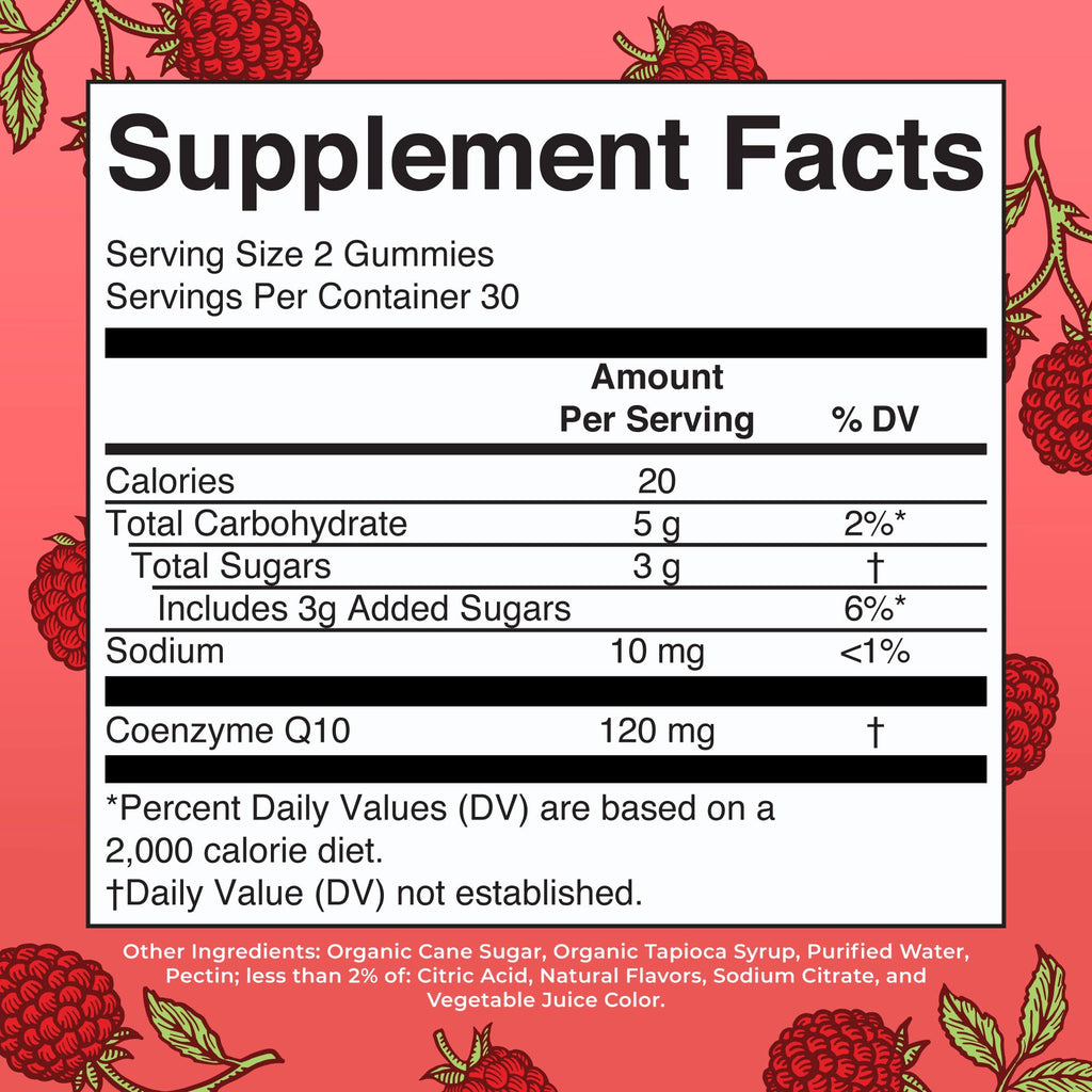 MaryRuth Organics CoQ10 Gummies offer 120 mg of Coenzyme Q10 per serving. 100% Authentic and available in India at Curat Cart.