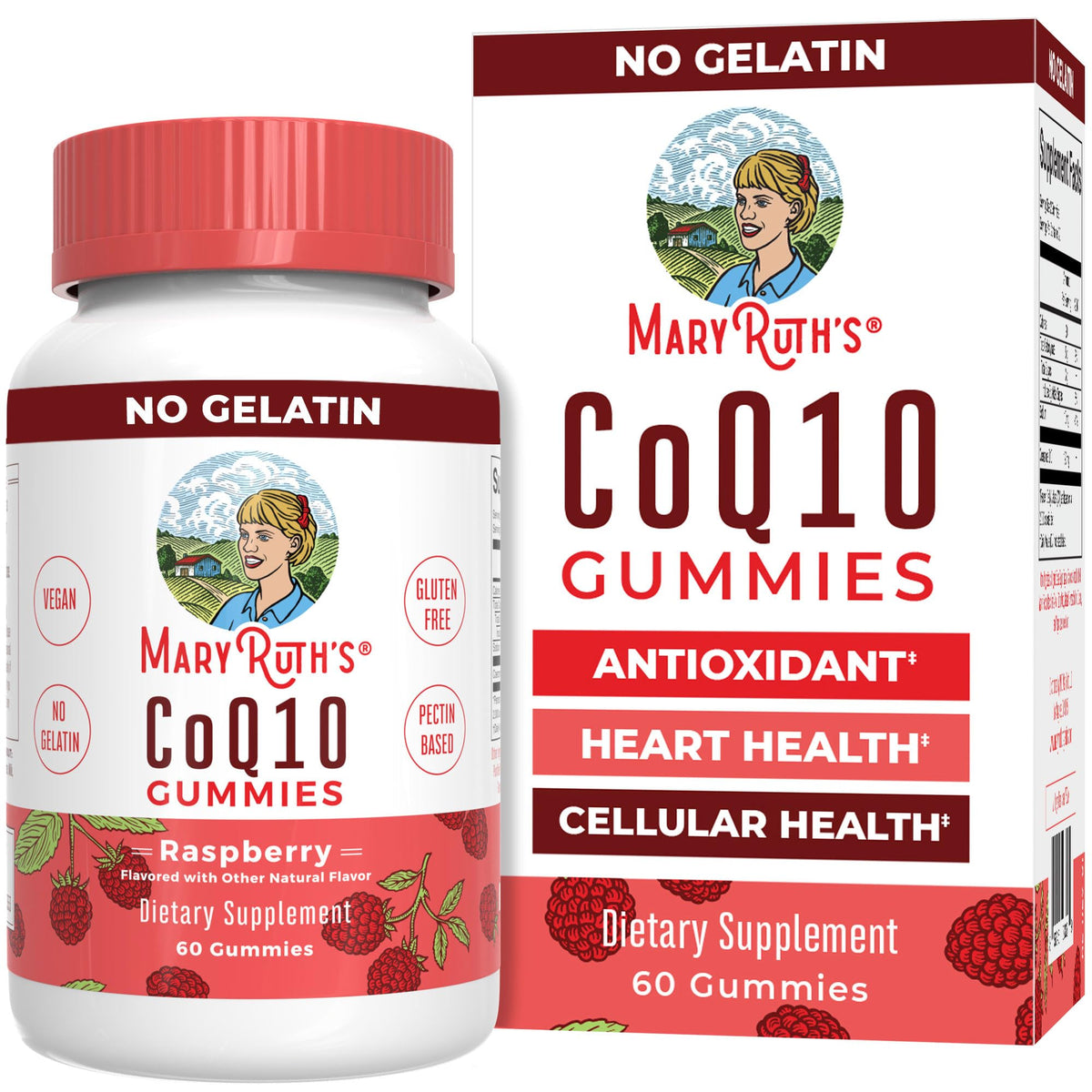 MaryRuth Organics CoQ10 Gummies offer premium imported antioxidant support for heart health, available at Curat Cart.