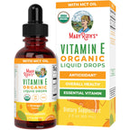 Discover MaryRuth Organics Vitamin E Drops, a premium imported dietary supplement for overall health, available at Curat Cart.