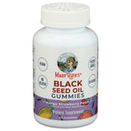 Discover MARYRUTH'S Black Seed Oil Gummies, mango strawberry peach flavor, specially curated by Curat Cart for premium wellness.