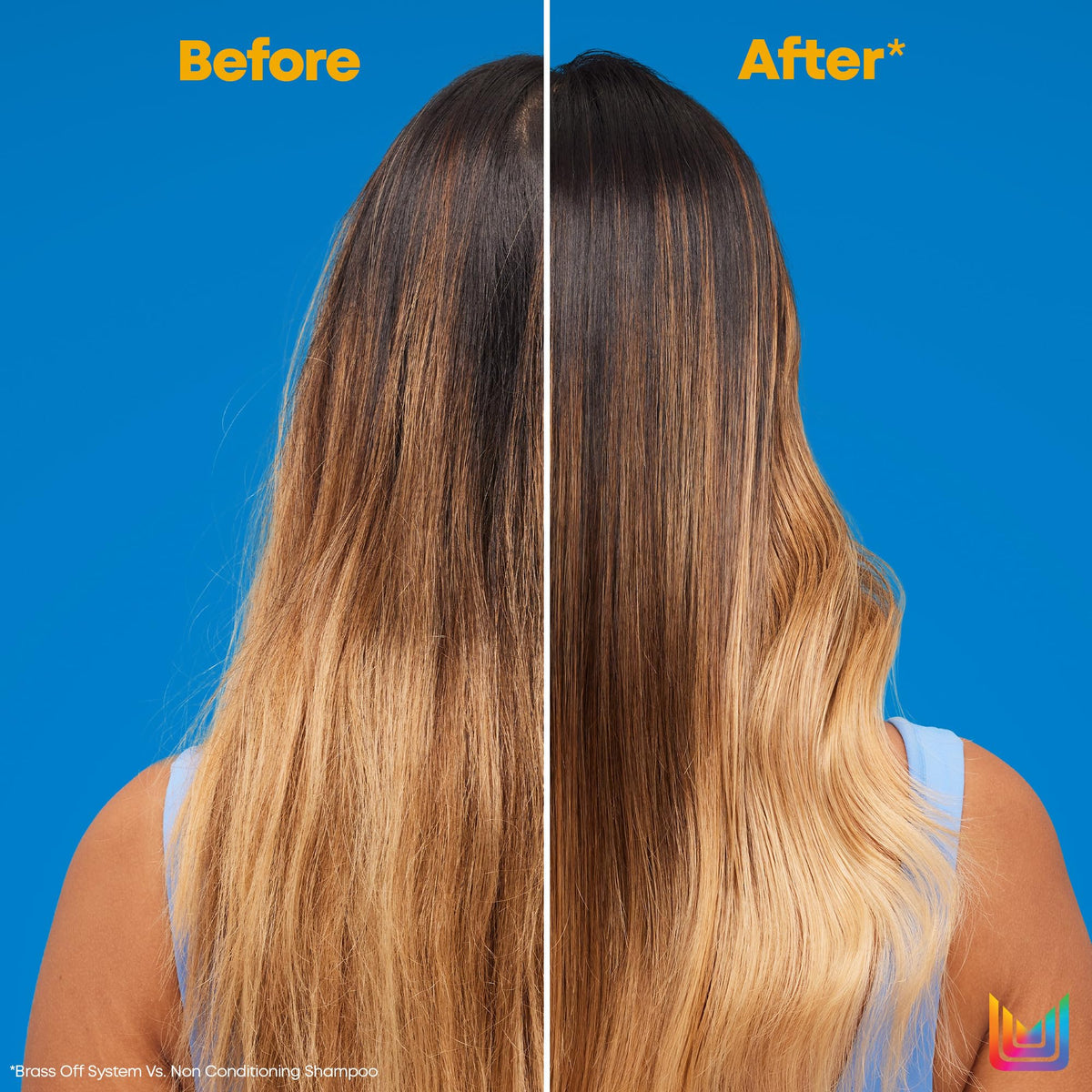 Transform your hair with Matrix Brass Off Toning Shampoo, a premium imported solution for vibrant, brass-free blonde hair.