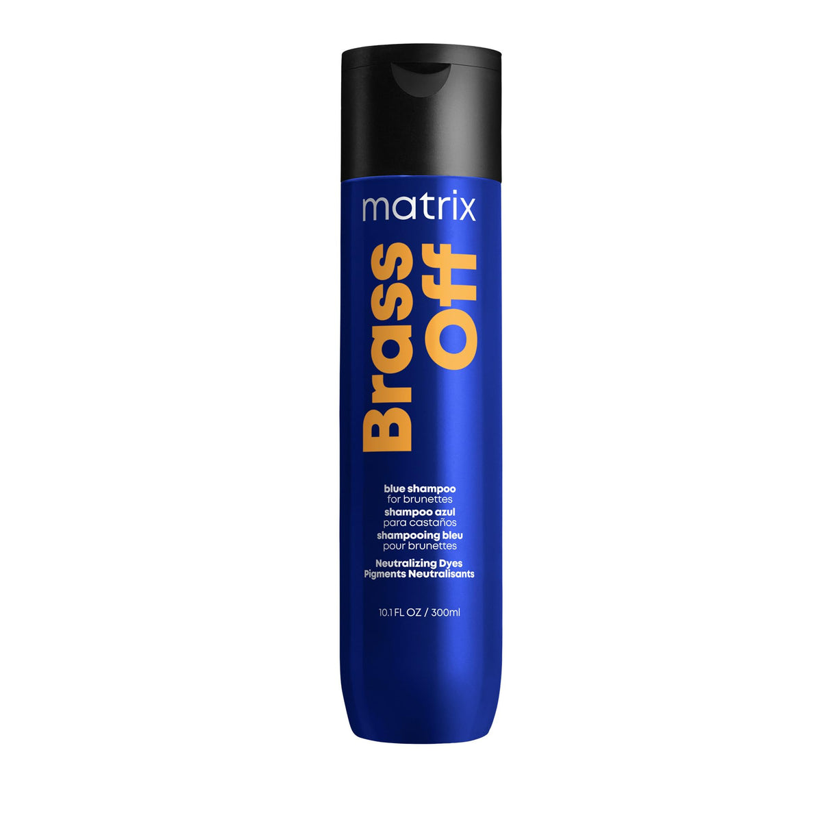 Discover the 100% Genuine Matrix Brass Off Toning Shampoo, designed to neutralize brassiness for vibrant hair color.