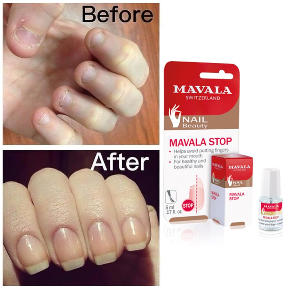Transform your nails with Mavala Stop, a premium Swiss treatment that prevents nail-biting for beautiful, healthy nails.