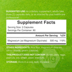 Max Strength Magnesium Glycinate offers 100% authentic dietary support, available in India at Curat Cart. Store in a cool, dry place.
