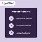 Maxforce Ant Bait Gel offers long-lasting, fast-acting ant control with fipronil. 100% Authentic, available at Curat Cart in India.