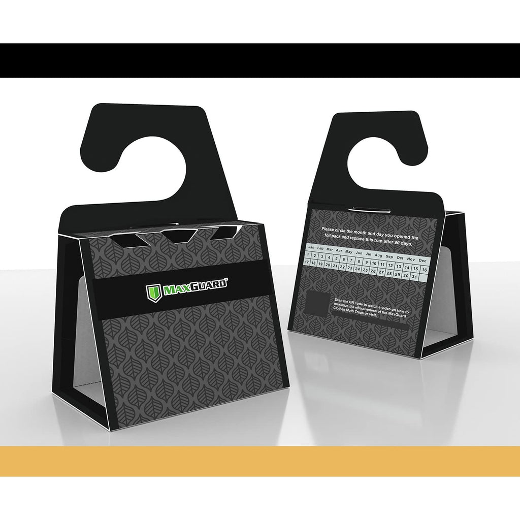 MaxGuard Moth Traps Extra Strength in high-quality packaging, designed for effective moth control. Available at Curat Cart.