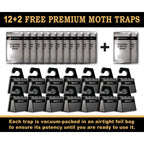 MaxGuard Moth Traps Extra Strength offer 12+2 free premium traps, perfect for protecting your clothes. Available at Curat Cart.