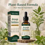 Mayaverra Lymphatic Drainage Drops in high-quality packaging, featuring a plant-based formula. Available at Curat Cart.