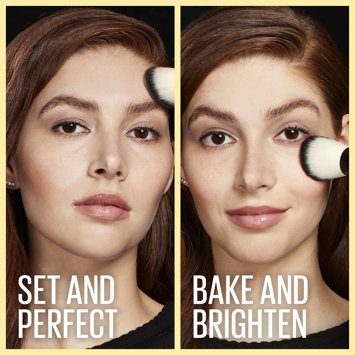 Achieve flawless skin with Maybelline Banana Powder Setting Powder, perfect for daily use. Available at Curat Cart.