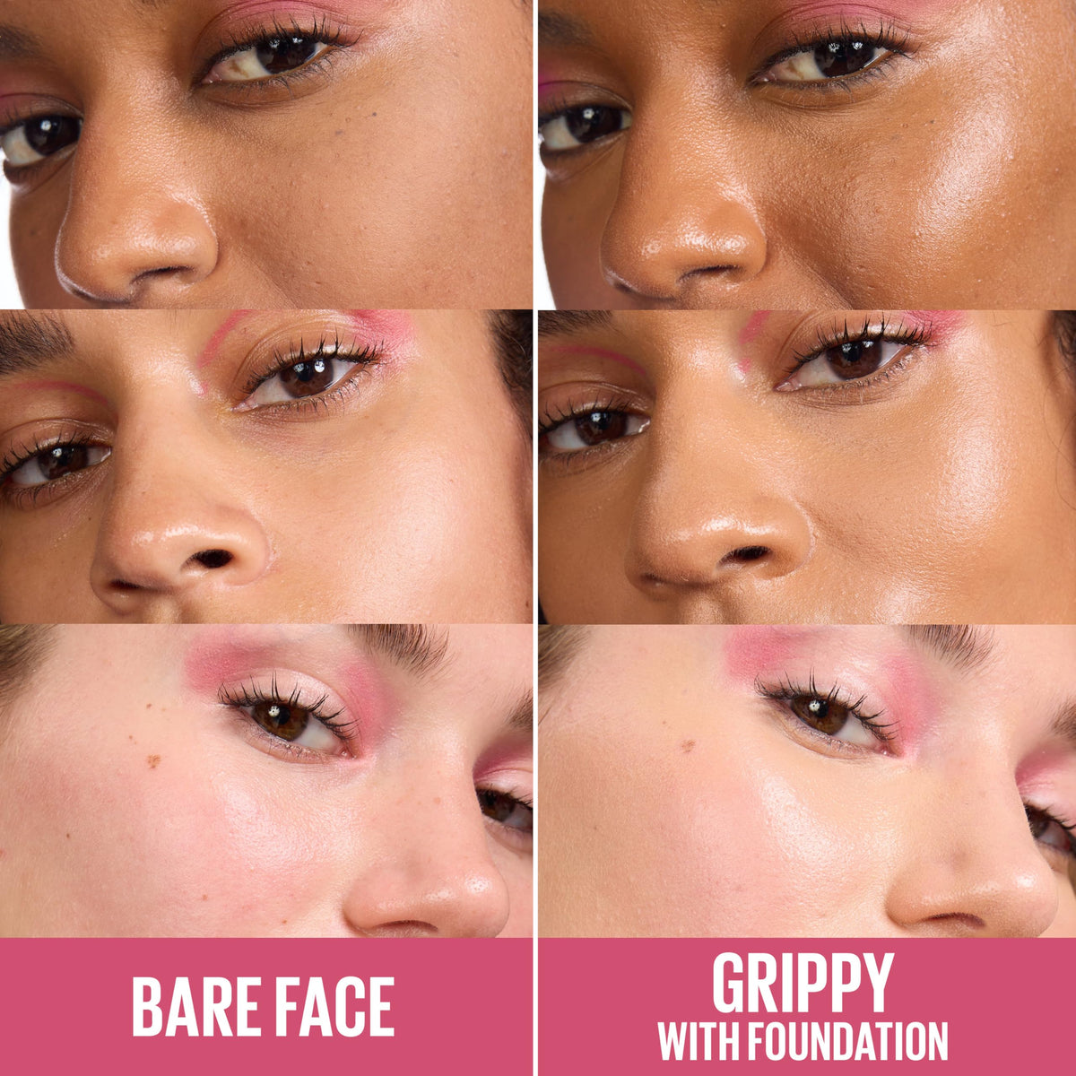 See the difference with Maybelline Grippy Serum Primer. Available in India, order online for a flawless finish.