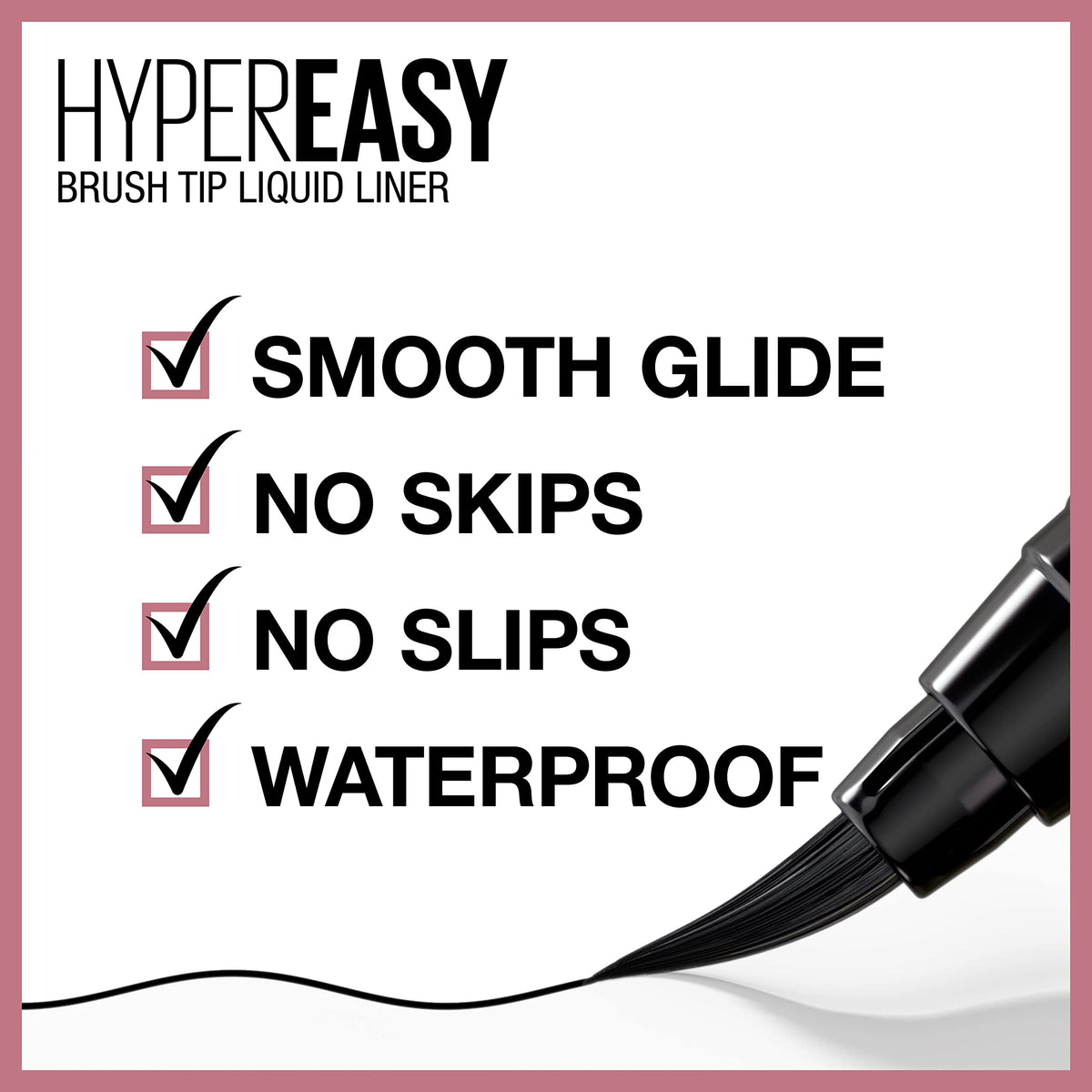 Discover the Maybelline Hyper Easy Eyeliner, a waterproof liner with smooth glide. Available in India, order online now.