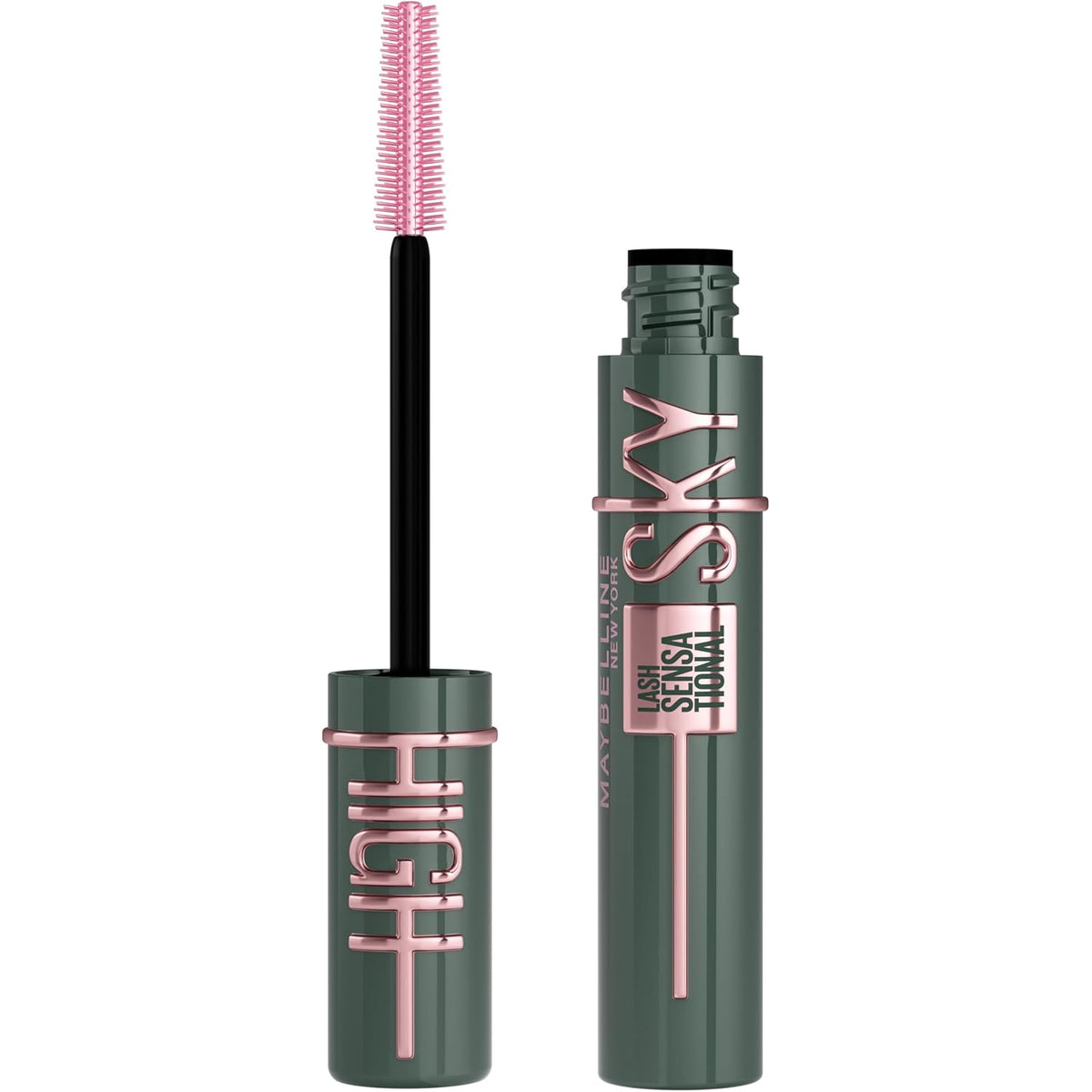 Maybelline Lash Sensational Mascara - Front Packaging & Bottle View | fast dispatch across India from Curat Cart