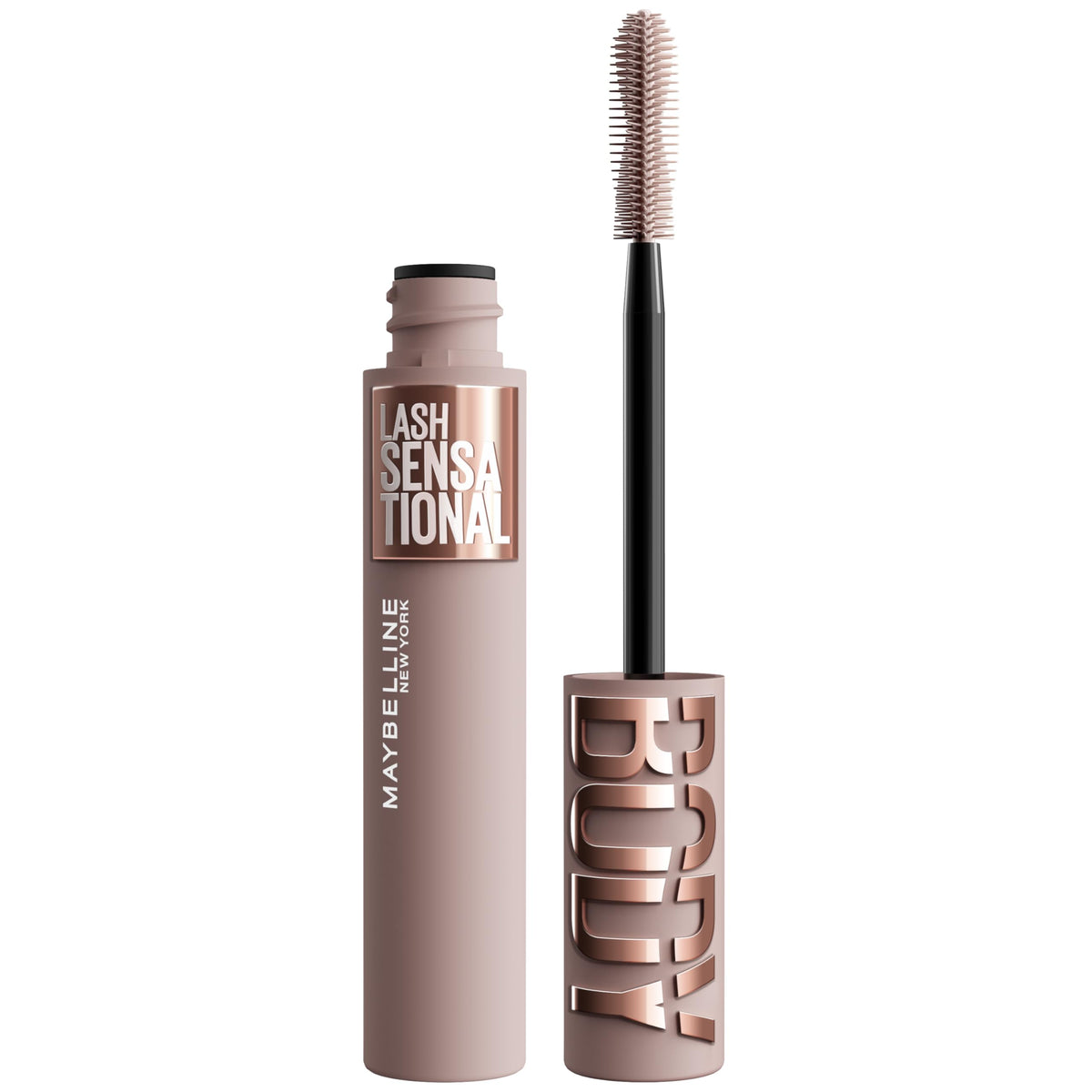 Authentic Maybelline Lash Sensational Mascara with unique applicator for stunning lashes, 100% genuine product.