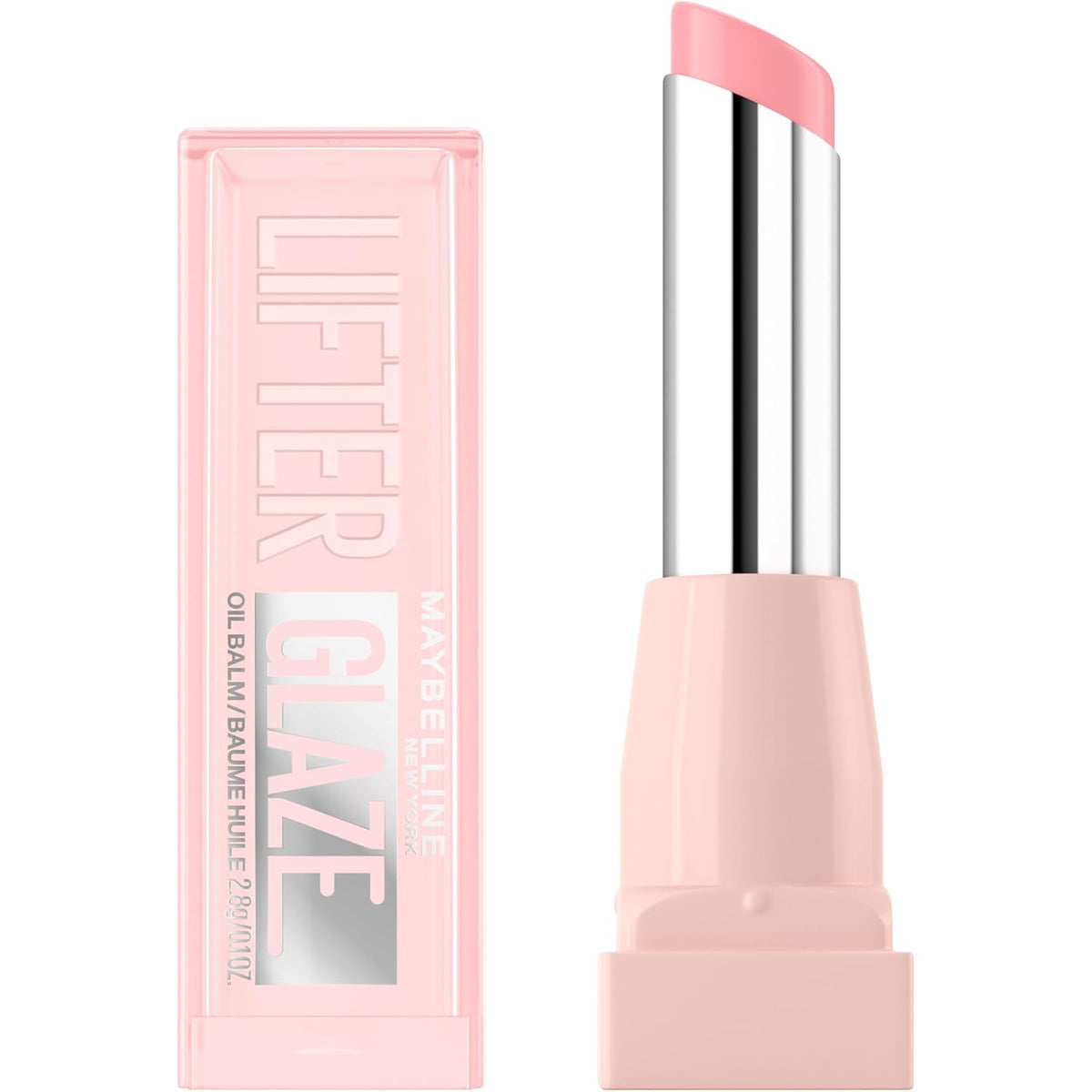 Discover Maybelline Lifter Glaze Oil Balm in soft pink, available in India. Order online for a glossy finish.