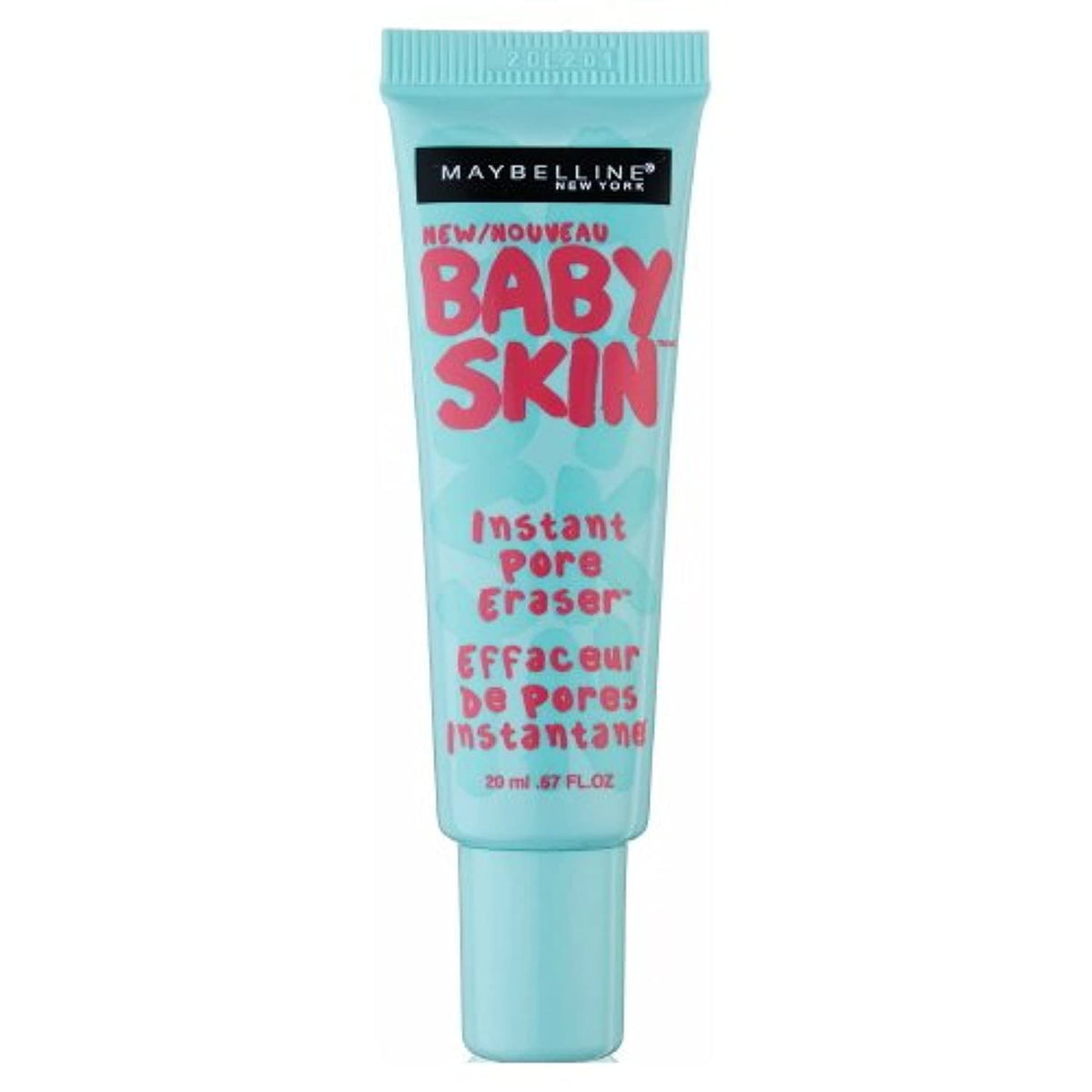 Maybelline Baby Skin Pore Eraser Primer in a 20ml tube, 100% Authentic, available at Curat Cart for a flawless finish.