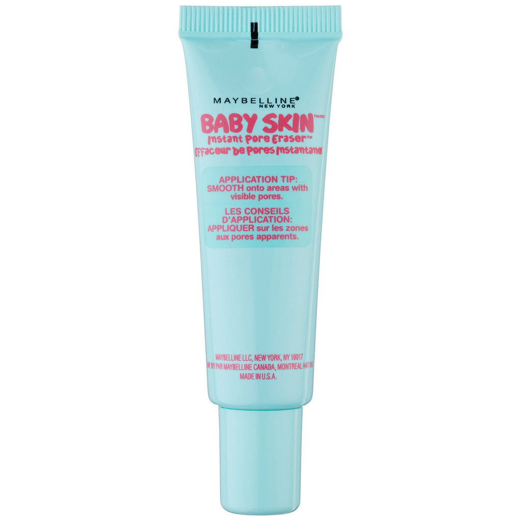 Authentic Maybelline Baby Skin Instant Pore Eraser; smooths visible pores for a flawless complexion. Application tip included.