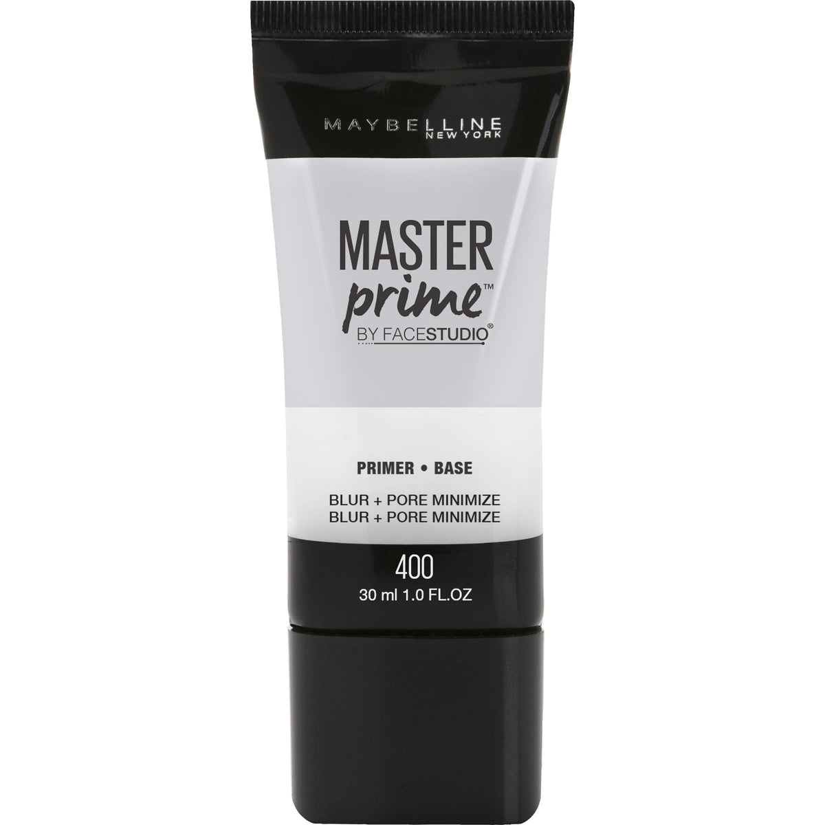 Original Maybelline Facestudio Master Prime Primer in sleek tube. Ideal for blurring and minimizing pores for a flawless base.