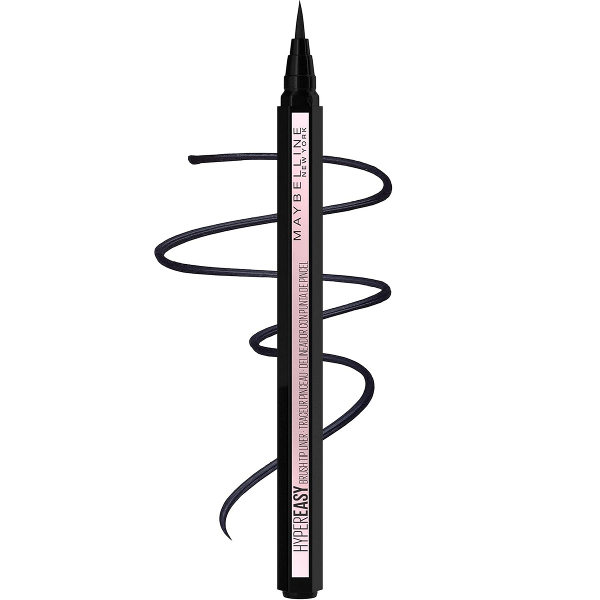 Discover the Maybelline Hyper Easy Liquid Eyeliner in sleek packaging, designed for effortless application and precision.