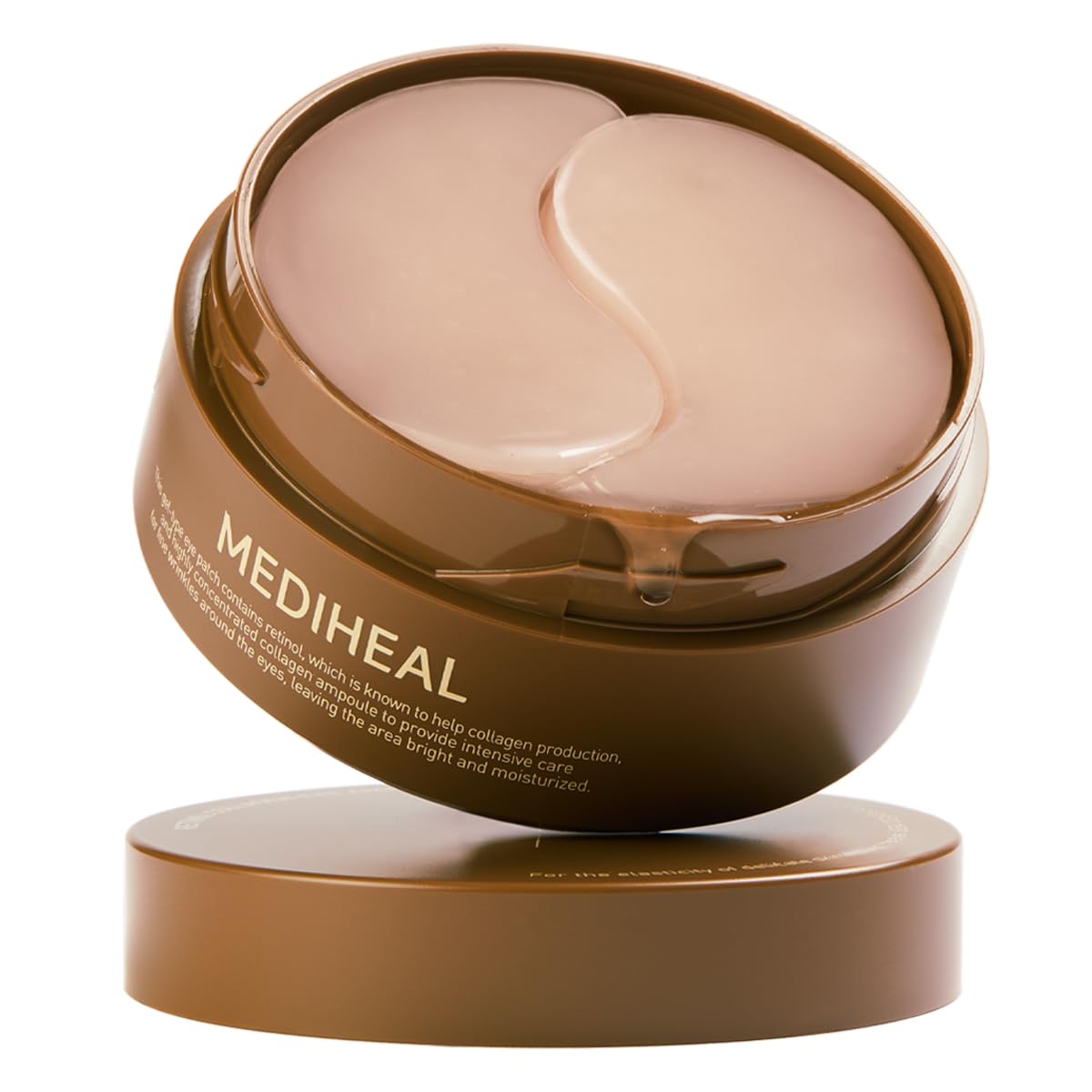 Discover 100% genuine MEDIHEAL Retinol Collagen Under Eye Patches for bright, moisturized skin. Authentic product for effective care.