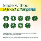 MegaFood Vegan Vitamin B12, a premium imported supplement from Curat Cart, free from 9 food allergens for safe consumption.