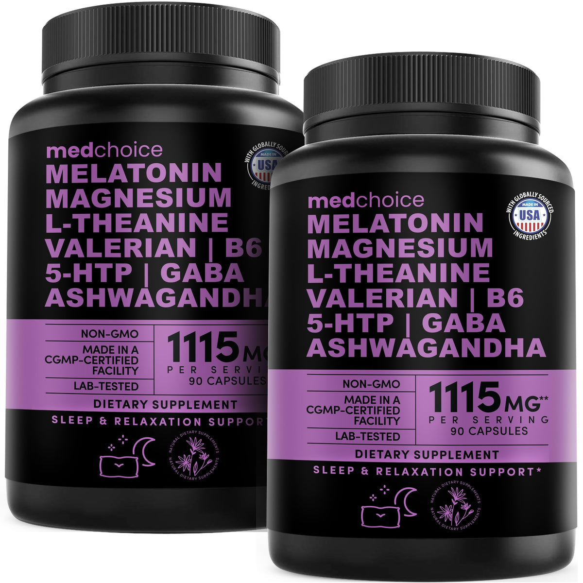 Melatonin Sleep Capsules with natural ingredients and lab-tested quality. Verified by CuratCart for your peace of mind.