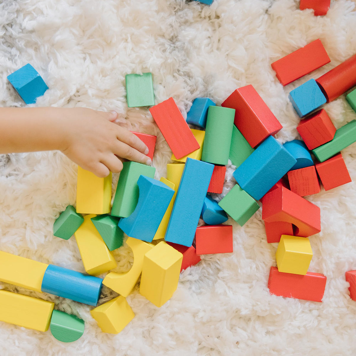 Explore vibrant Melissa & Doug wooden building blocks for creative play. Verified by CuratCart for quality assurance.