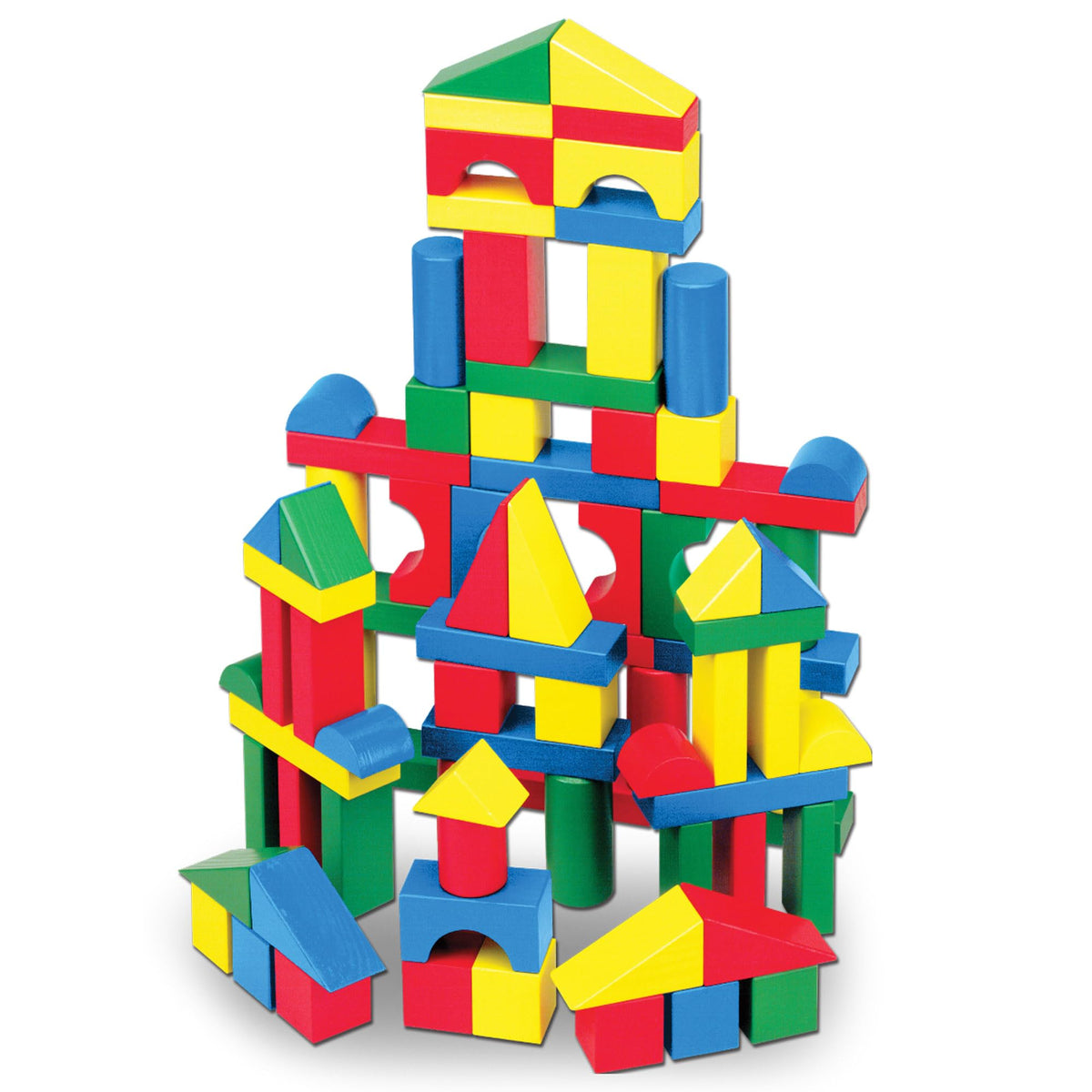 Explore creativity with Melissa & Doug Wooden Building Blocks. 100% Genuine, perfect for imaginative play and learning.