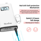 MelodySusie Portable Clip-On Nail Drill features a self-protection mechanism and quick charge. Order it online, available in India.