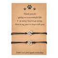 Stylish memorial bracelet for pet loss, premium import from Curat Cart, honoring cherished pets with heartfelt sentiment.