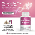 Menopause Supplements for Women by Dr. Vitamin Solutions, 100% Authentic, available at Curat Cart for hormone regulation support.