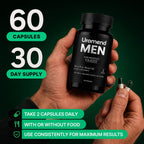 Men's Prostate Support Formula, a premium imported supplement for prostate health, available at Curat Cart. Boost your well-being today.