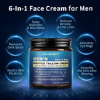 Men's Beef Tallow Skin Balm offers deep hydration and nourishment. 100% Authentic, available at Curat Cart in India.