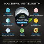 Premium imported anti-aging face moisturizer cream enriched with collagen, retinol, and hyaluronic acid for smooth, hydrated skin.