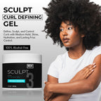 Miche Sculpt Curl Defining Gel offers medium hold and frizz control, 100% alcohol-free, available at Curat Cart in India.