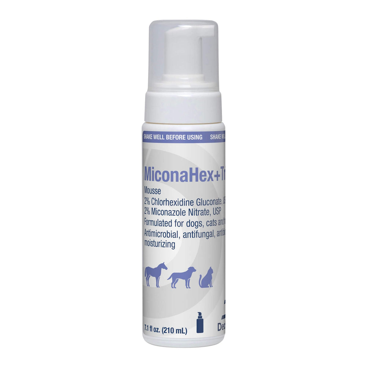 Discover MiconaHex Triz Mousse, a premium imported solution for pets, combining antimicrobial and moisturizing properties. Available at Curat Cart.