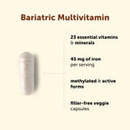 Discover the Micro Ingredients Bariatric Multivitamin with 23 essential vitamins, exclusively at Curat Cart for optimal health.