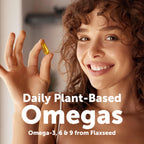 Experience Daily Plant-Based Omegas with Micro Ingredients Flaxseed Oil, perfect for enhancing your wellness routine. Available at Curat Cart.