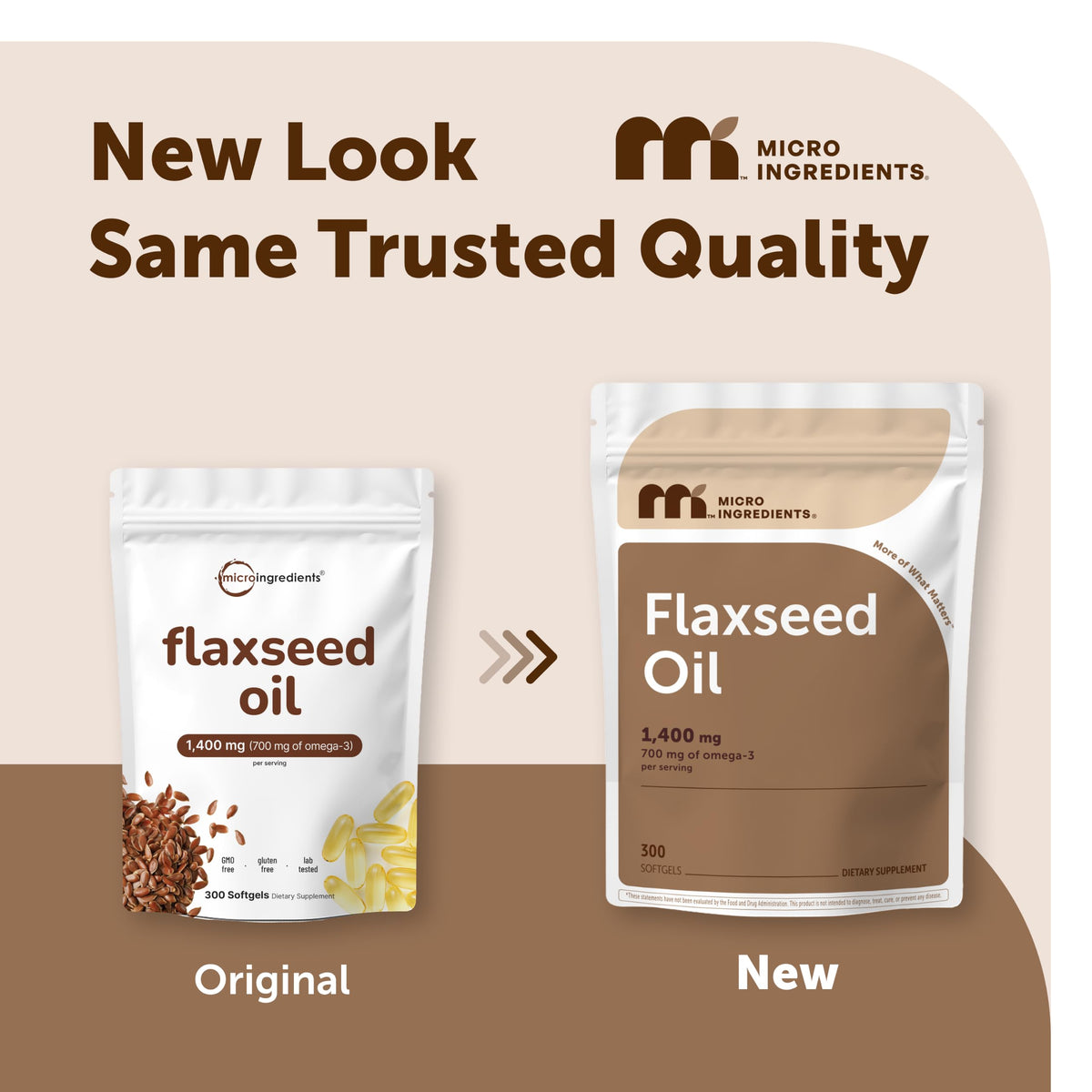 Discover Micro Ingredients Flaxseed Oil, 100% authentic and available in India at Curat Cart. Trusted quality in new packaging.