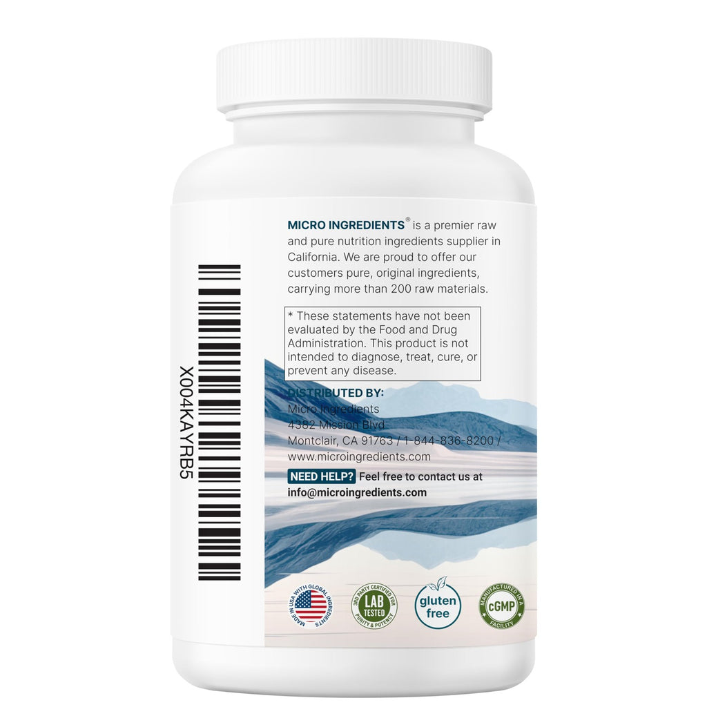 Micro Ingredients Magnesium Glycinate, 100% Authentic, available in India at Curat Cart for superior wellness support.