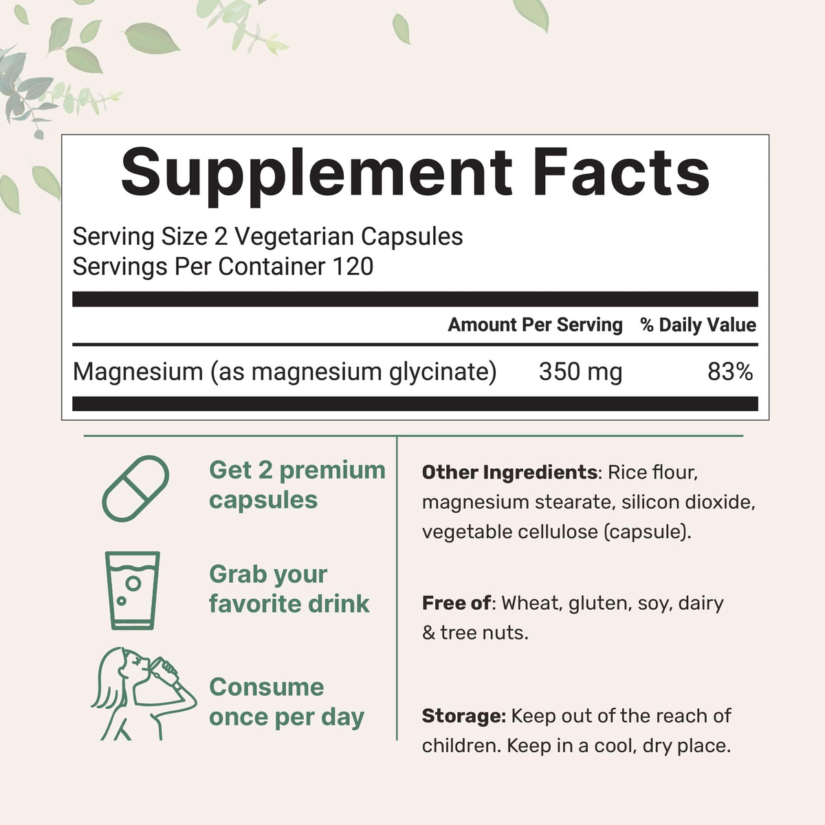Discover Micro Ingredients Magnesium Glycinate, 100% Authentic and available in India via Curat Cart. Ideal for daily wellness.