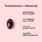 Micro Ingredients Testosterone Advanced offers a 15-in-1 complex with pumpkin seed oil, available at Curat Cart, 100% Authentic in India.